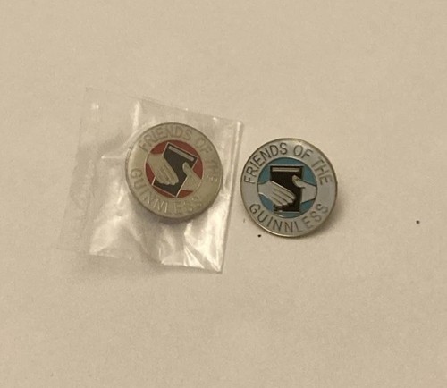Guinness pin badges - guinness,