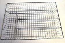 Chrome Wire Kitchen Cutlery Tray Organiser Holder Drawer Insert Storage