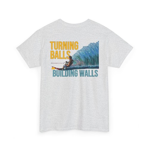 Turning balls building walls - turning, balls,