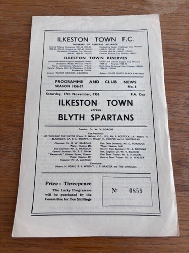 Ilkeston town blyth spartans - v,