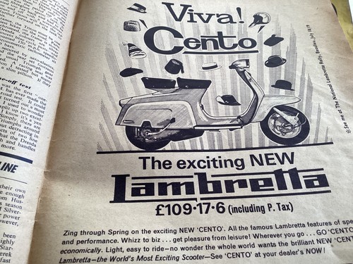 Lambretta cento period - lambretta, 1964
