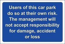  The users of this car park do