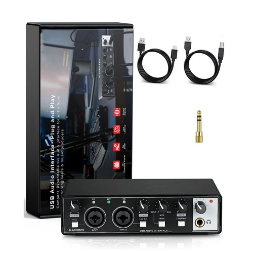 2x2 usb audio interface - 2x2,
