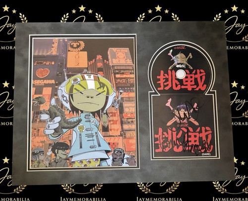 Signed gorillaz damon albarn - signed,