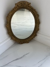 Vintage Style Ornate Oval Wall