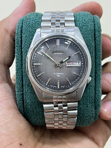 Seiko automatic texture gray - 5,
