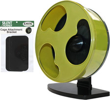 Silent Runner 12" Wide + Cage Attachment - Silent, Fast, Durable Exercise Wheel