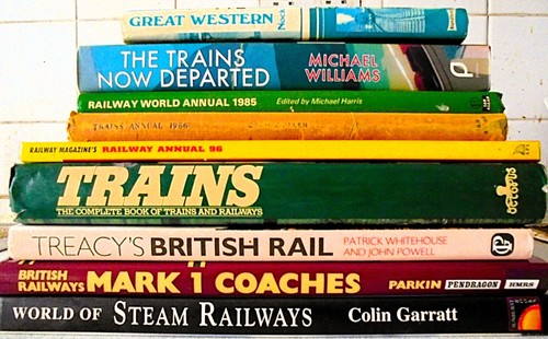 Job lot hardback steam - job,