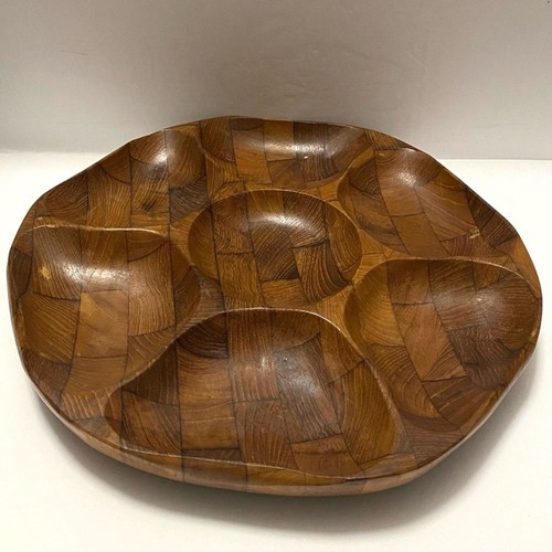 Mid century parquet teak - mid-century,
