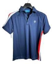 Bunker Mentality Men’s US M UK L Cmax Sport Tech Polo - Navy White Red NWT