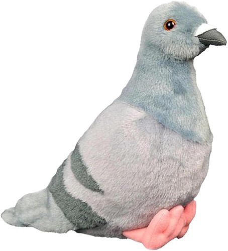 Pigeon teddy plush - pigeon,