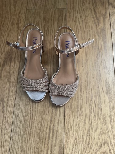 Ladies gold sandals size 3 - gold, 35/3