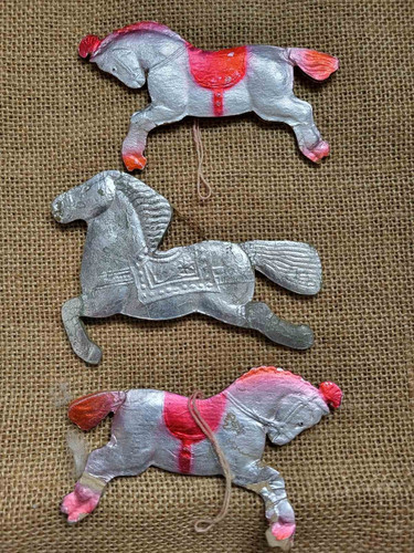 Vintage dresden paper horse - dresden,
