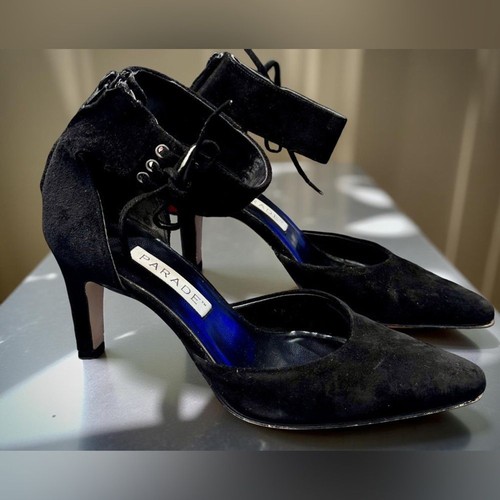 Parade black suede - black,