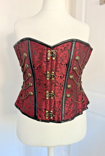 Steampunk gothic corset - gothic,