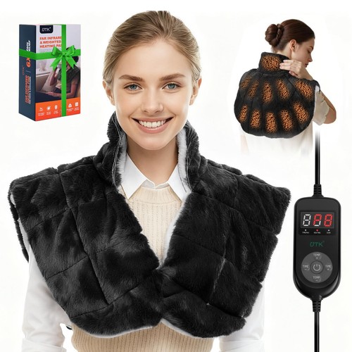 Weighted heating pad - pad, for