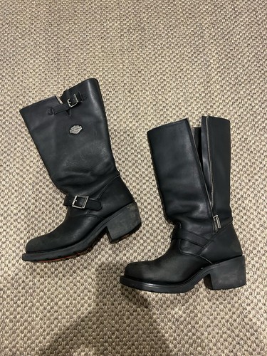 Harley davidson zipper leather - davidson,
