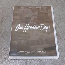 One Hundred Days: The Story of Architects Almost World Tour DVD RARE Band UK