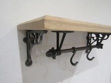 Rustic Solid oak/cast iron