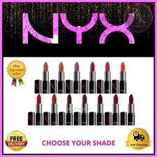NYX Professional Makeup Shout Loud Satin Lipstick - CHOOSE SHADE - NEW Sealed