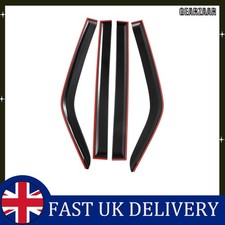 4pcs Tinted Wind Deflectors