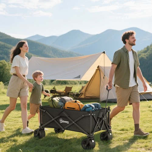 Folding garden trolley - garden,