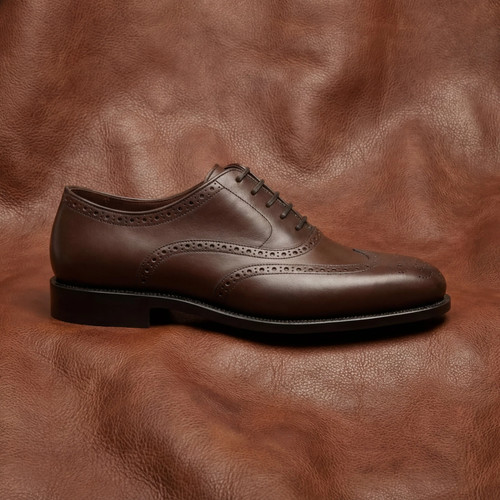 Brown oxford full brogue - –,