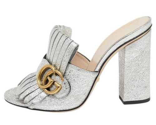 Gucci marmont fringe - gg, logo