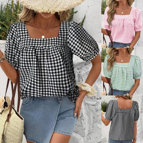 Ladies loose short - short, sleeve