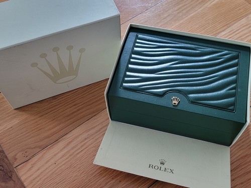 Genuine rolex oyster watch box - watch,