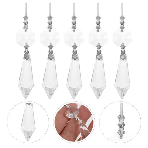 Pcs crystal icicle - crystal,