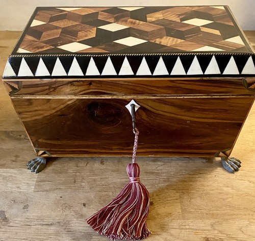 Superb georgian tunbridge ware - superb,