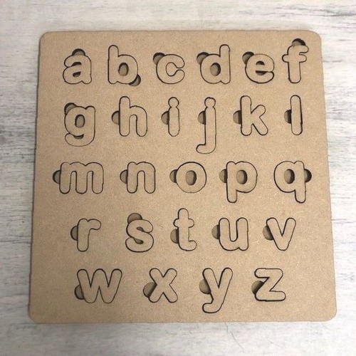 Alphabet jigsaw - jigsaw, (lowercase)