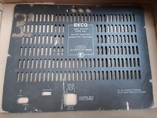 Vintage valve radio backs