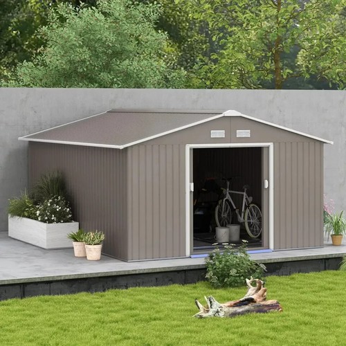 Large metal garden shed - large,