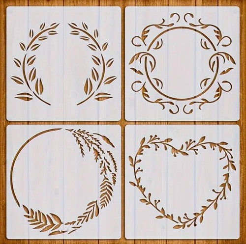 Stencil set heart - stencil,