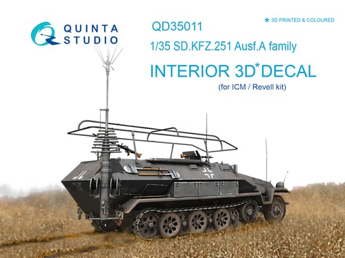 Quinta studio qd35011 kfz - quinta, sd.kfz