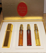 Christian Dior POISON ~ TENDRE POISON ~ DUNE EDT & GOLD ATOMISER SET Ultra Rare