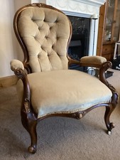 Victorian Cabriolet Leg Chair