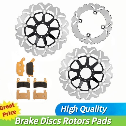 Wavy front rear brake - rear,