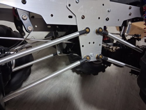 Aluminum front rear axle - aluminum, &