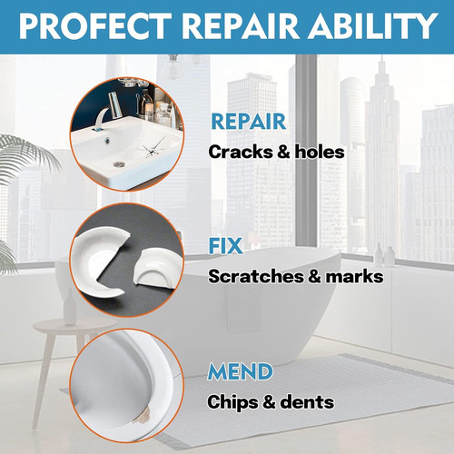 Bathtub repair kit enamel - bathtub,
