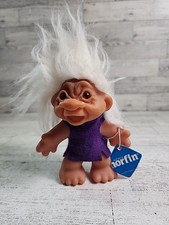 1980s Dam Troll Doll w/ Tag 5"