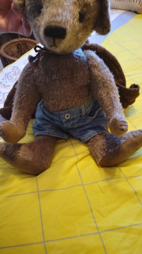 Vert old teddy - old,