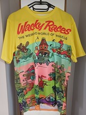 Wacky Races Top UK XL Hanna Barbera Retro Cartoon Network T Shirt 