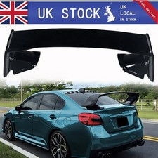 For Subaru WRX STI VA 2015-2021 ABS Rear Boot Trunk Spoiler Lip Wing Splitter