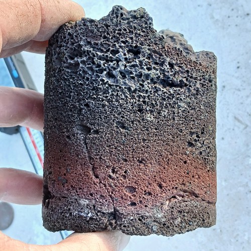 Volcanic lava rock specimen - volcanic,