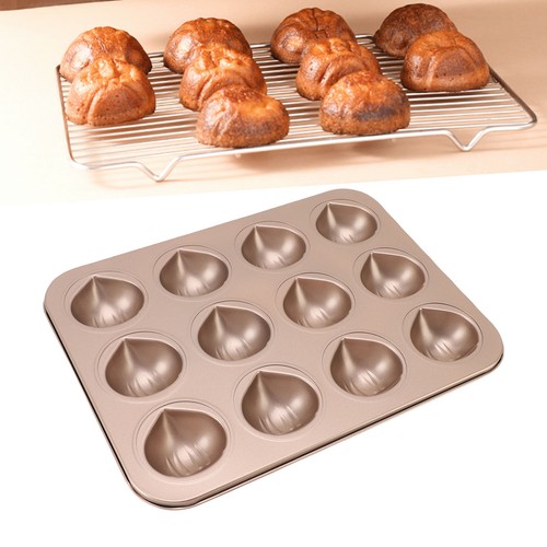 Chestnut shaped muffin cake - muffin,