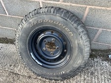  LAND ROVER DEFENDER WOLF Steel Wheel and bfg 
