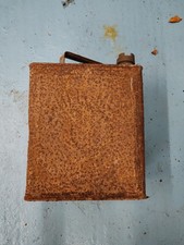 Vintage Metal Shell Oil Can